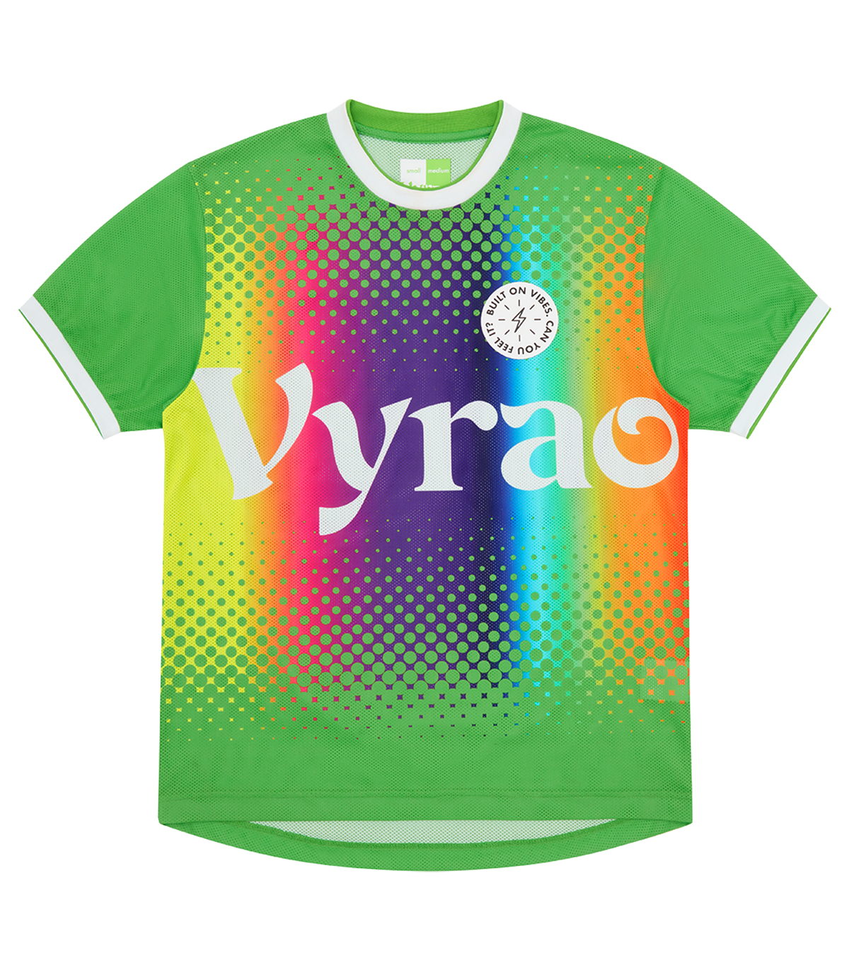 VYRAO FOOTBALL JERSEY GREEN Front VYRAO FOOTBALL JERSEY GREEN Front