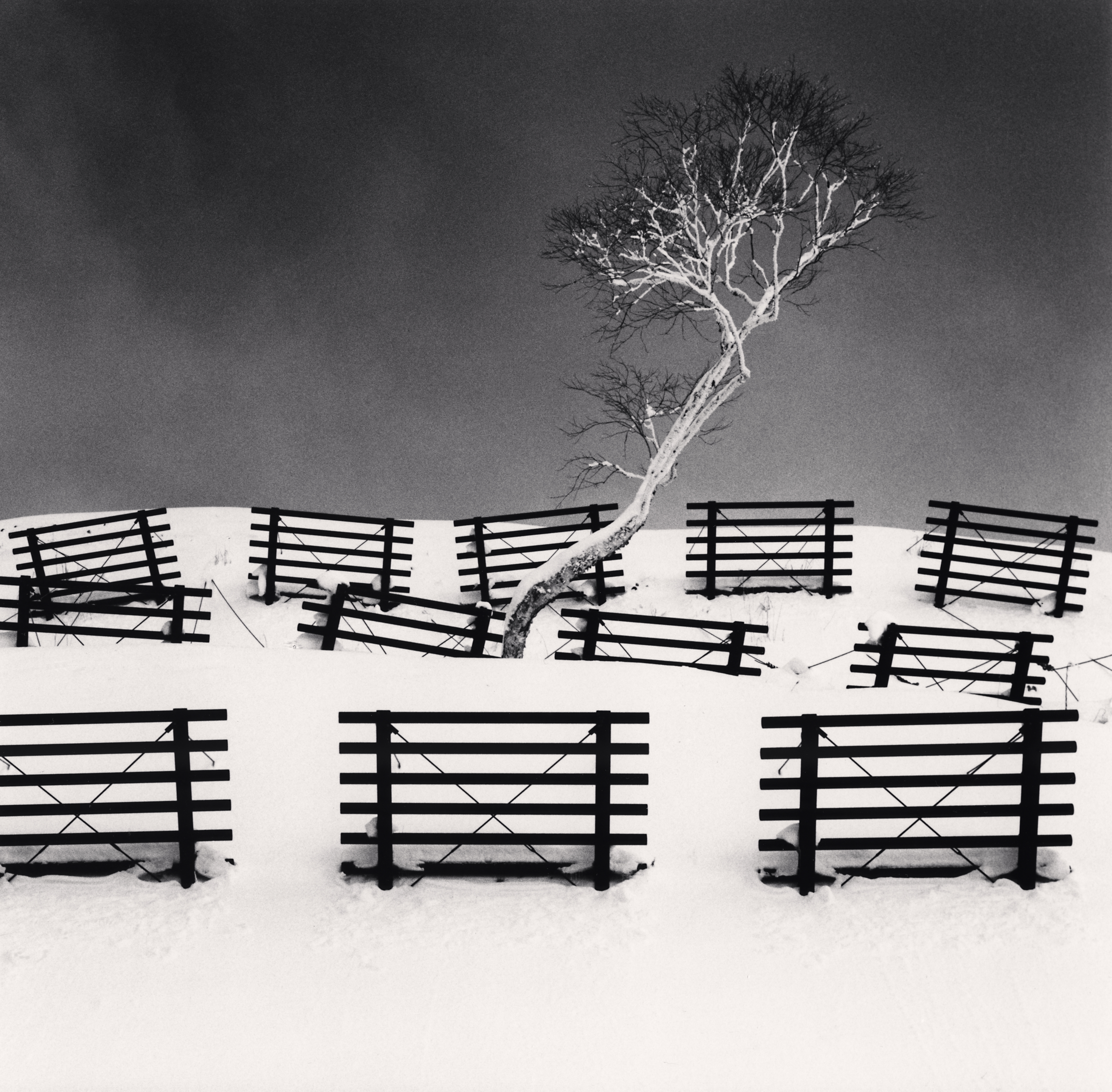 Dakekanba And Snow Barriers, Hokkaido, Japan. 2020