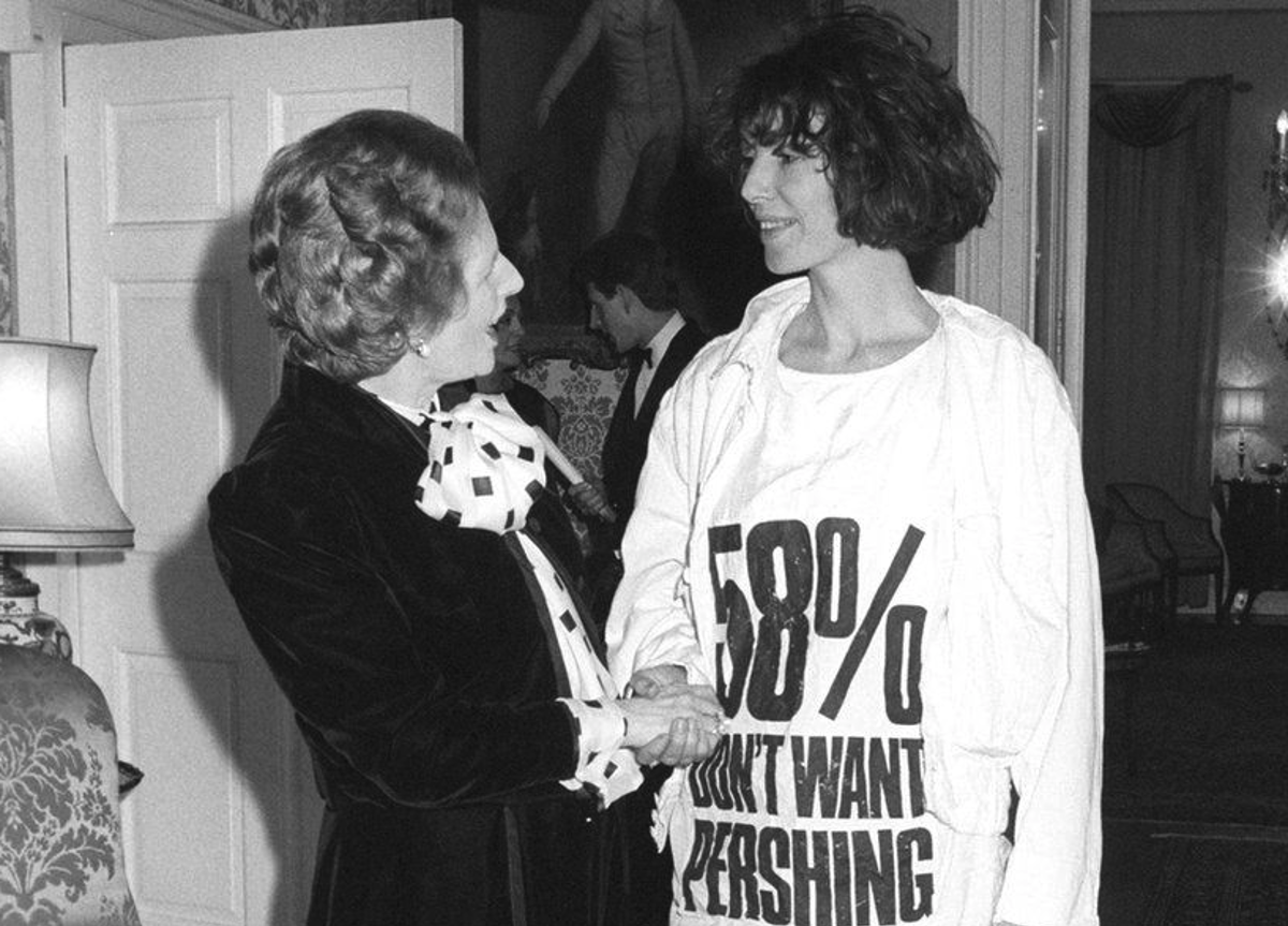 Slogan Tshirts Katharine Hamnett 7 Slogan Tshirts Katharine Hamnett 7