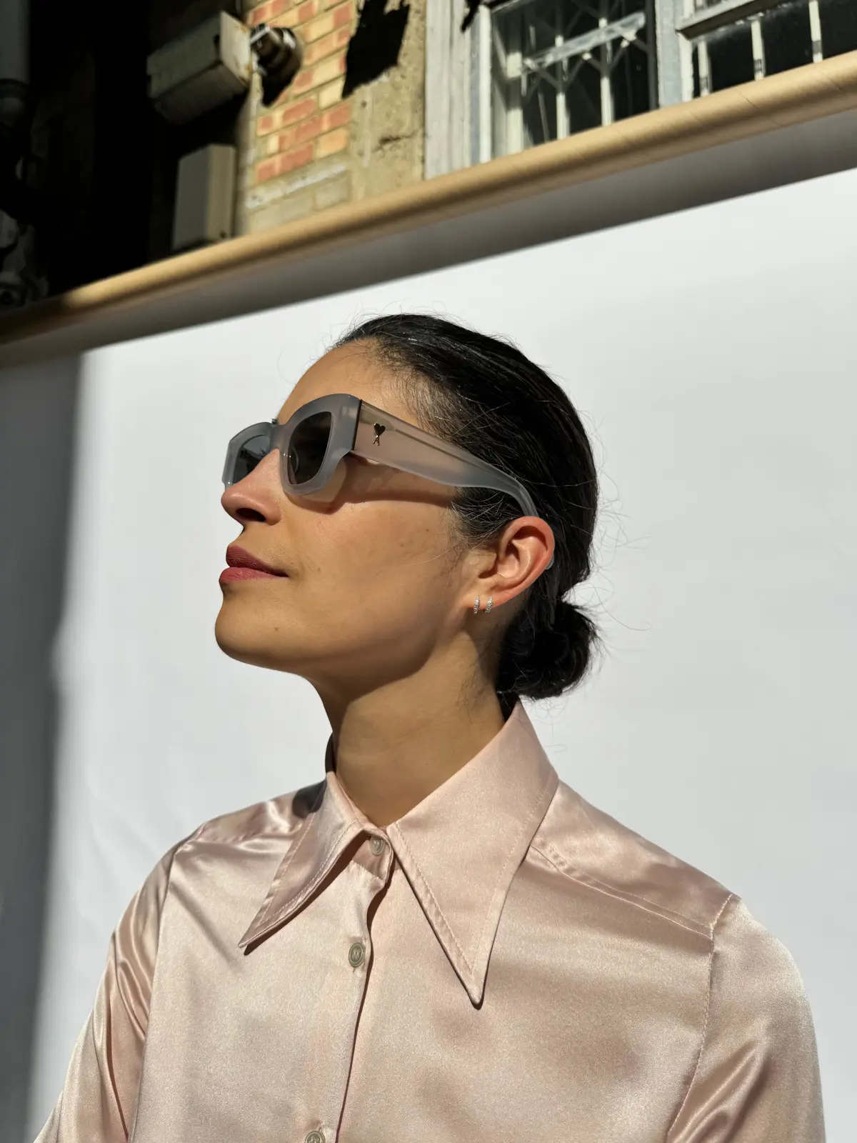 Caroline Issa Wearing Ami Sunglasses Caroline Issa Wearing Ami Sunglasses