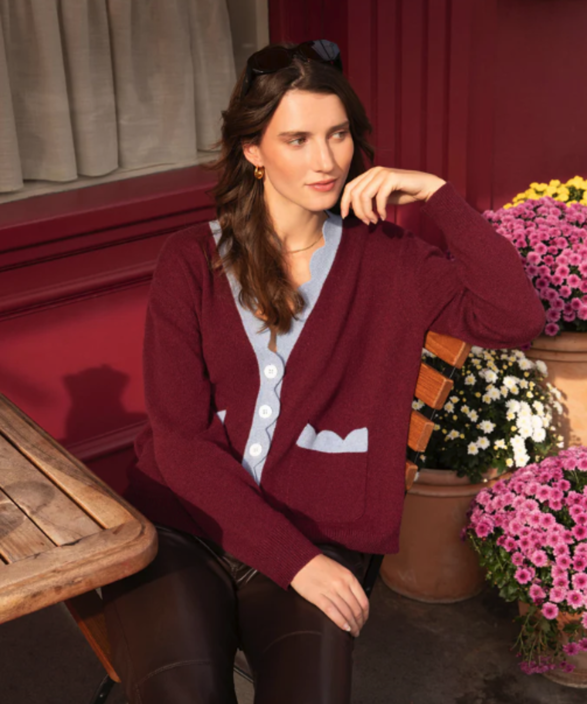 Jakob Scallop Cardi Jakob Scallop Cardi