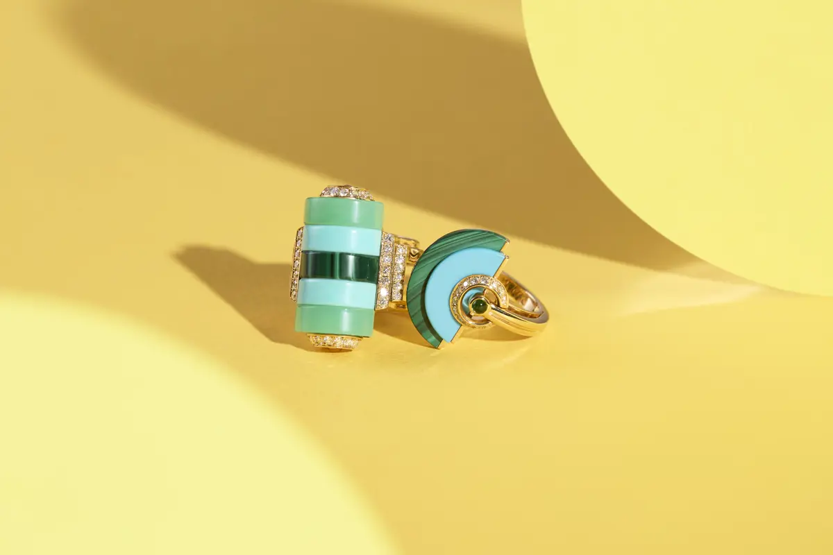 Kia Schwan Colorhytms Abacus 5 & Disc Ring Kia Schwan Colorhytms Abacus 5 & Disc Ring